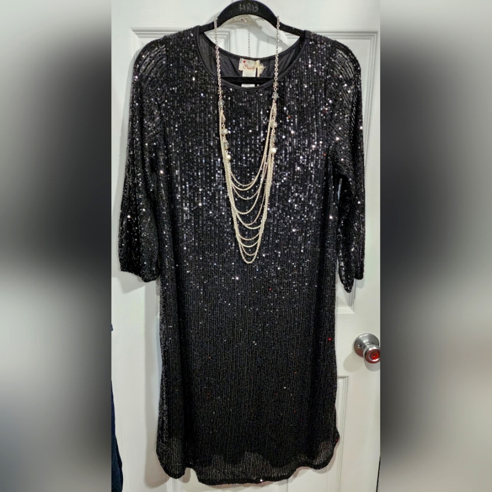 Sequin Curvy Dress